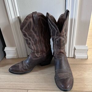 Ariat Dark Brown Western Boots